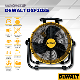 QUẠT CÔNG NGHIỆP DEWALT 20″ DXF2035